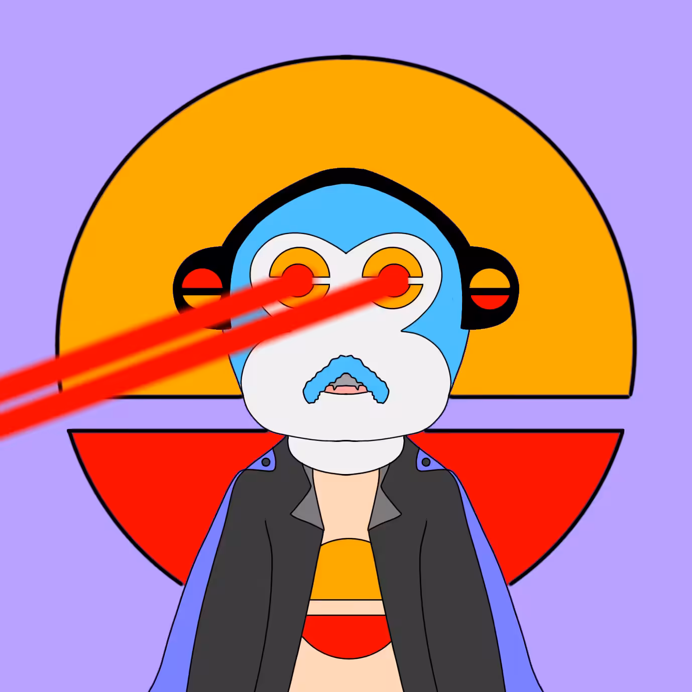 human monkey: monkey #13