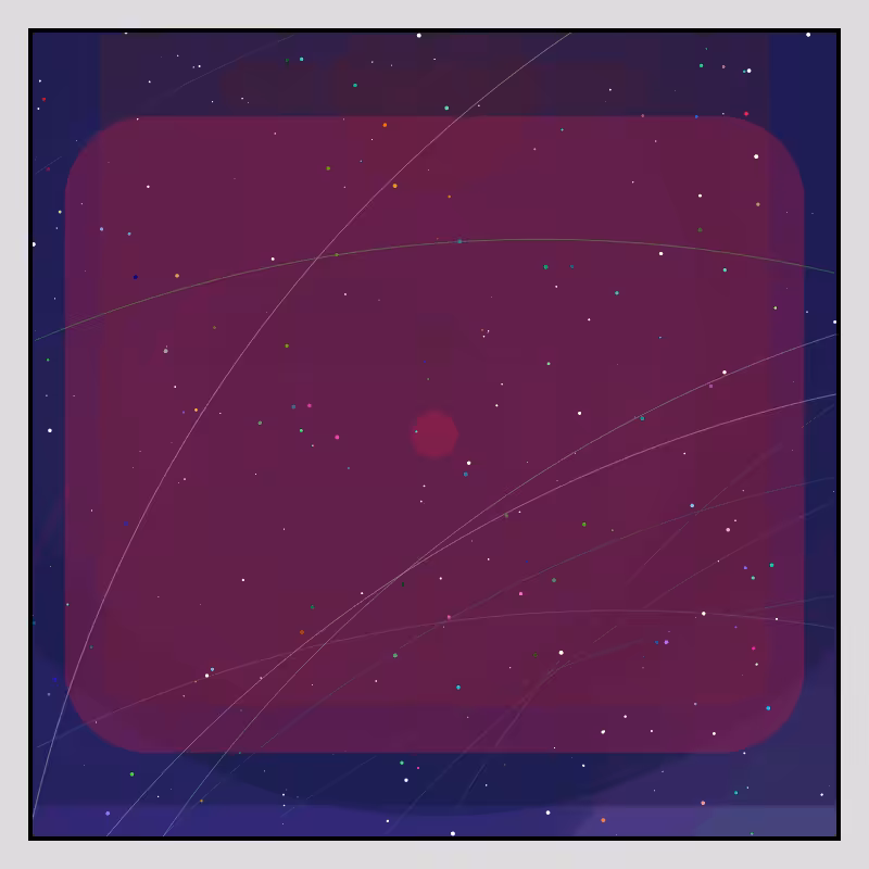 Color Field Starry B #4