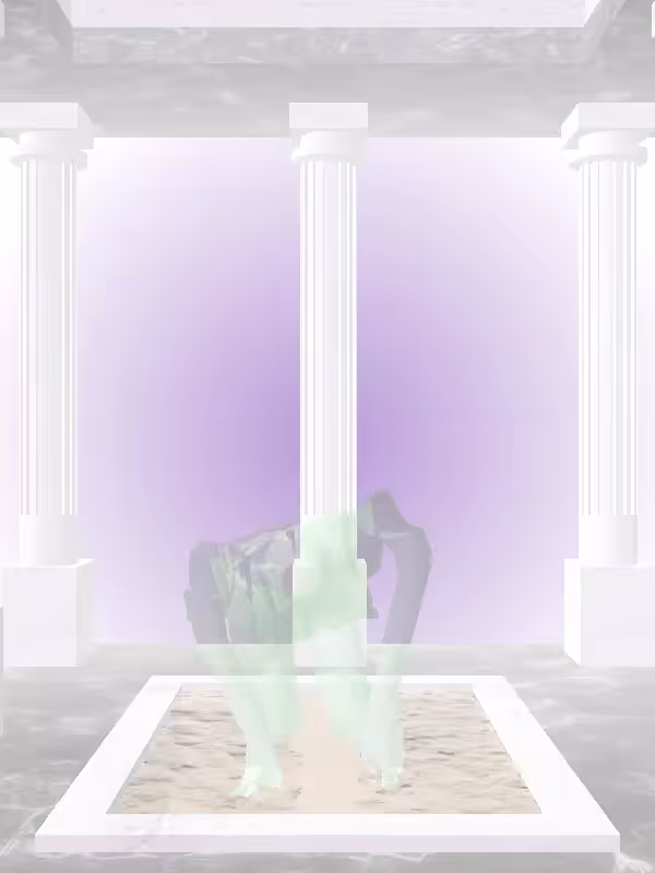 HeavenComputer: The Fading Crawling Normie Green Woman #4637