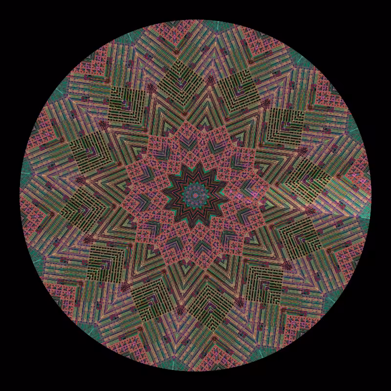 Binary kaleidoscope #56