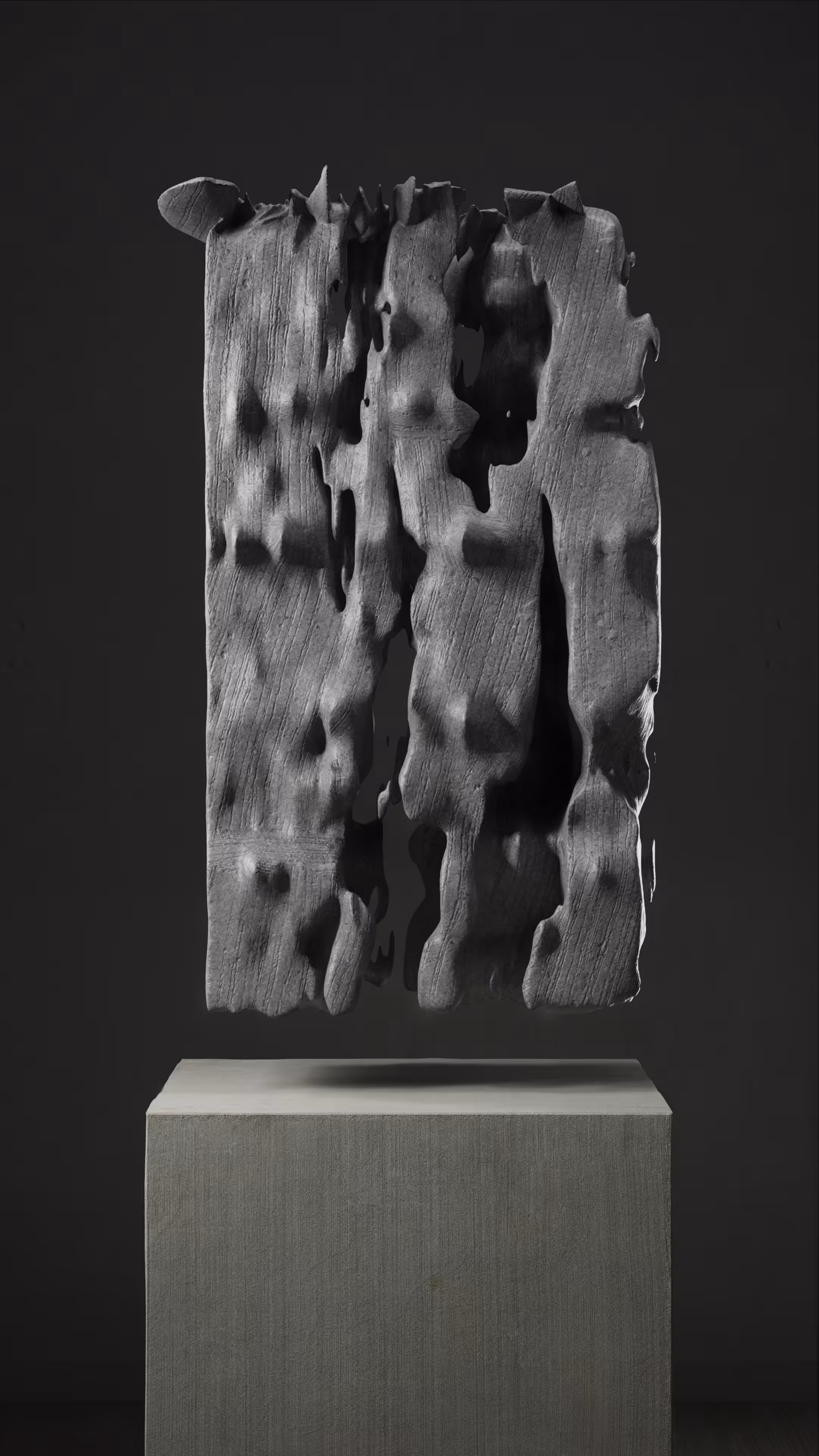 AN IMPORTANT MEMORY FOR HUMANITY: ULTRASOUND DATA SCULPTURES #80