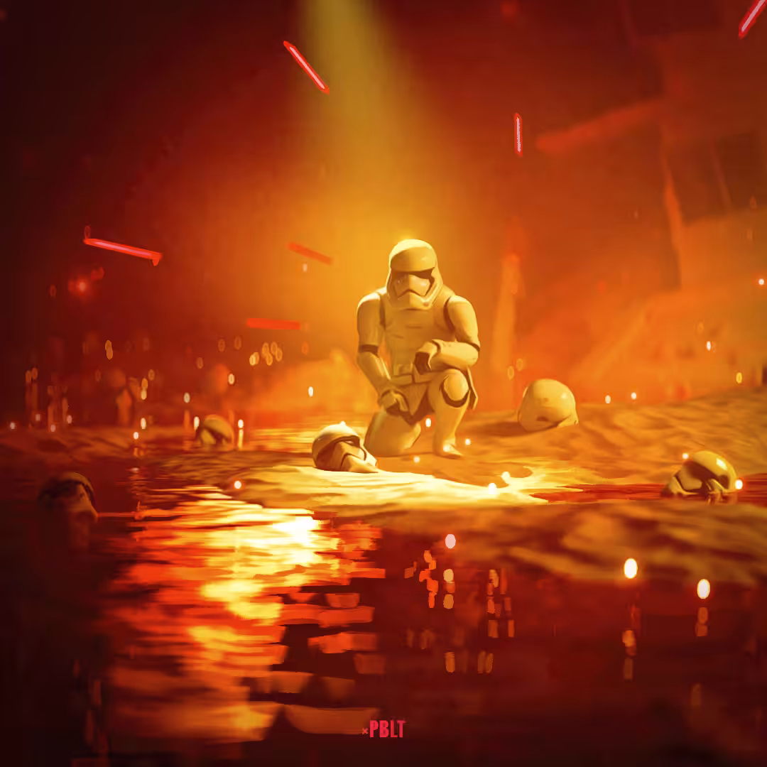 Alone on the battlefield