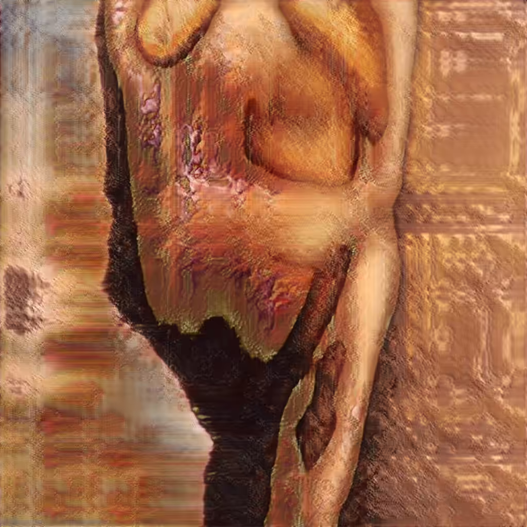 AI Generated Nude Portrait #7 Frame #270