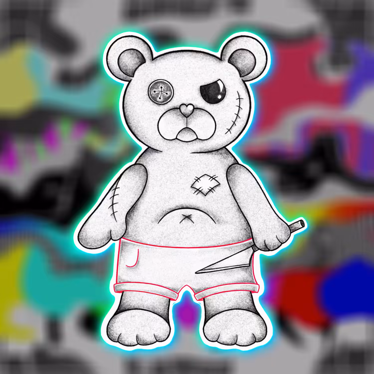 ANGRY TEDDY BOY