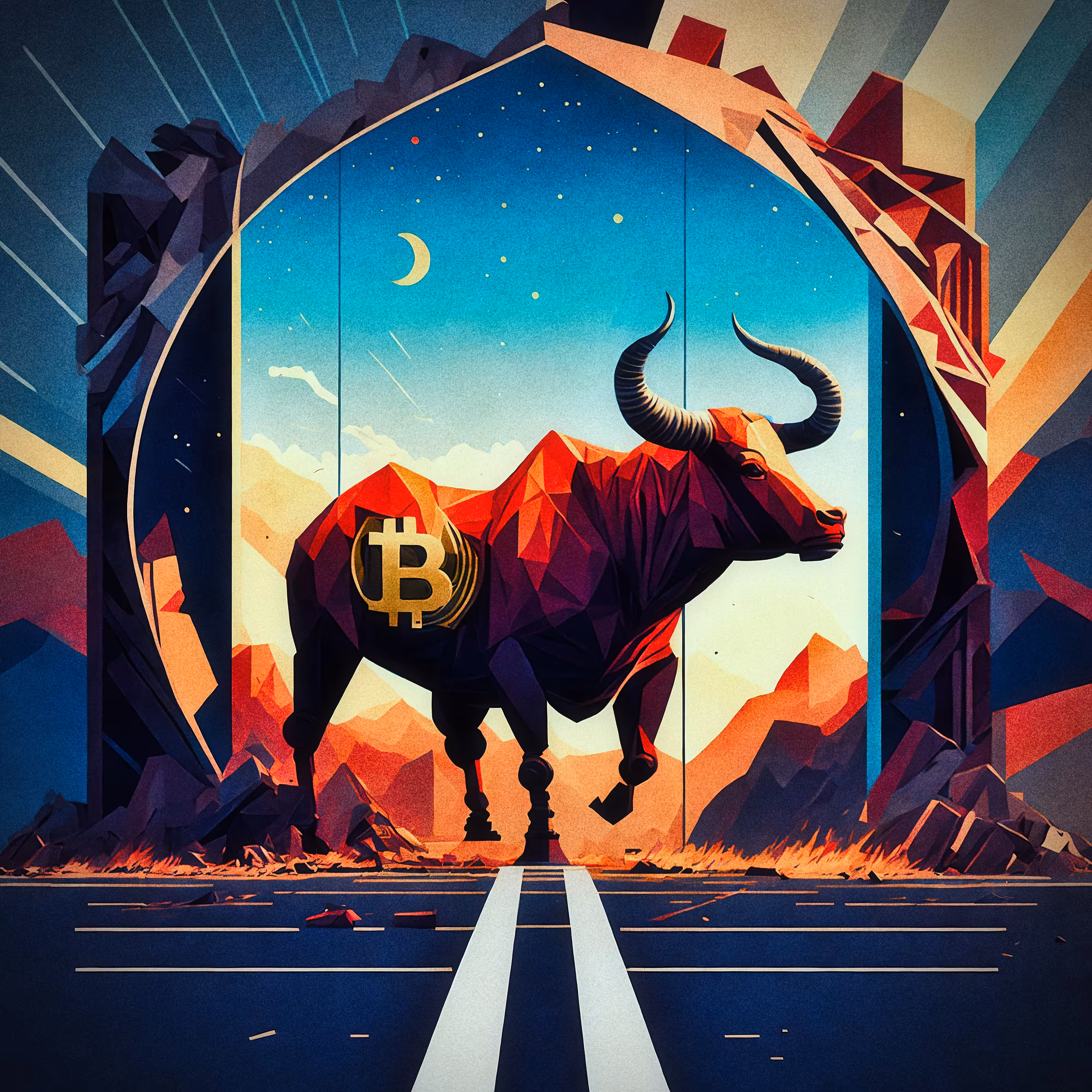 The Unseen World: Bitcoin Bull