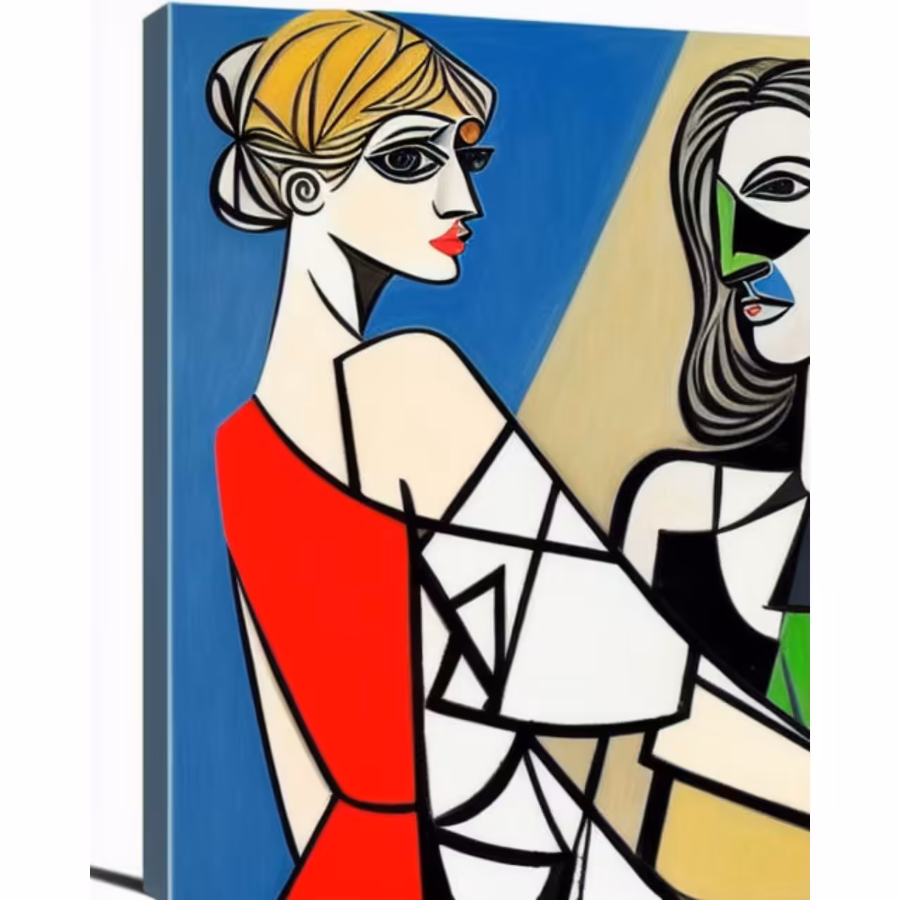 Hey Pablo Picasso, don't touch women's clothes!