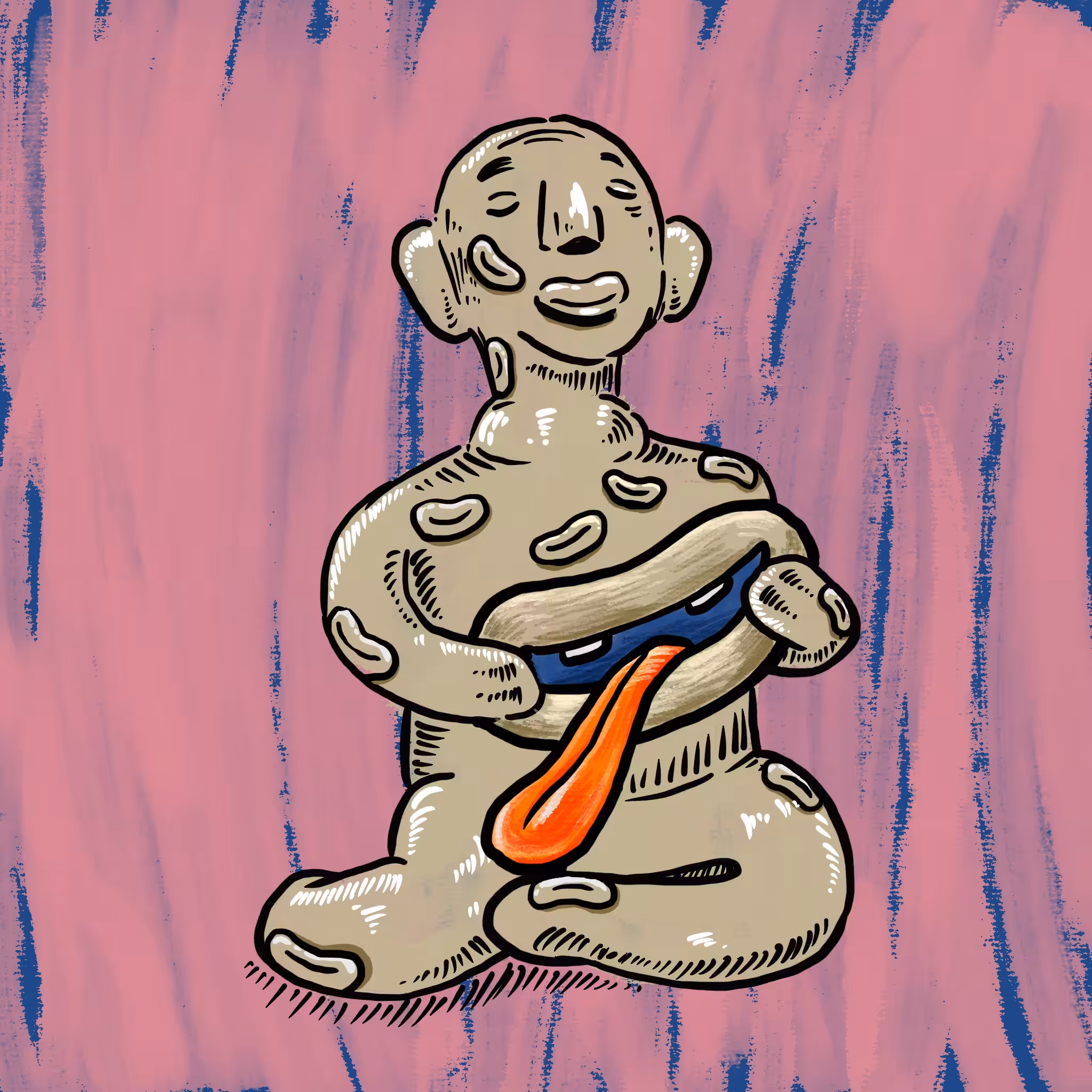 Clay 048 - Many Mouth