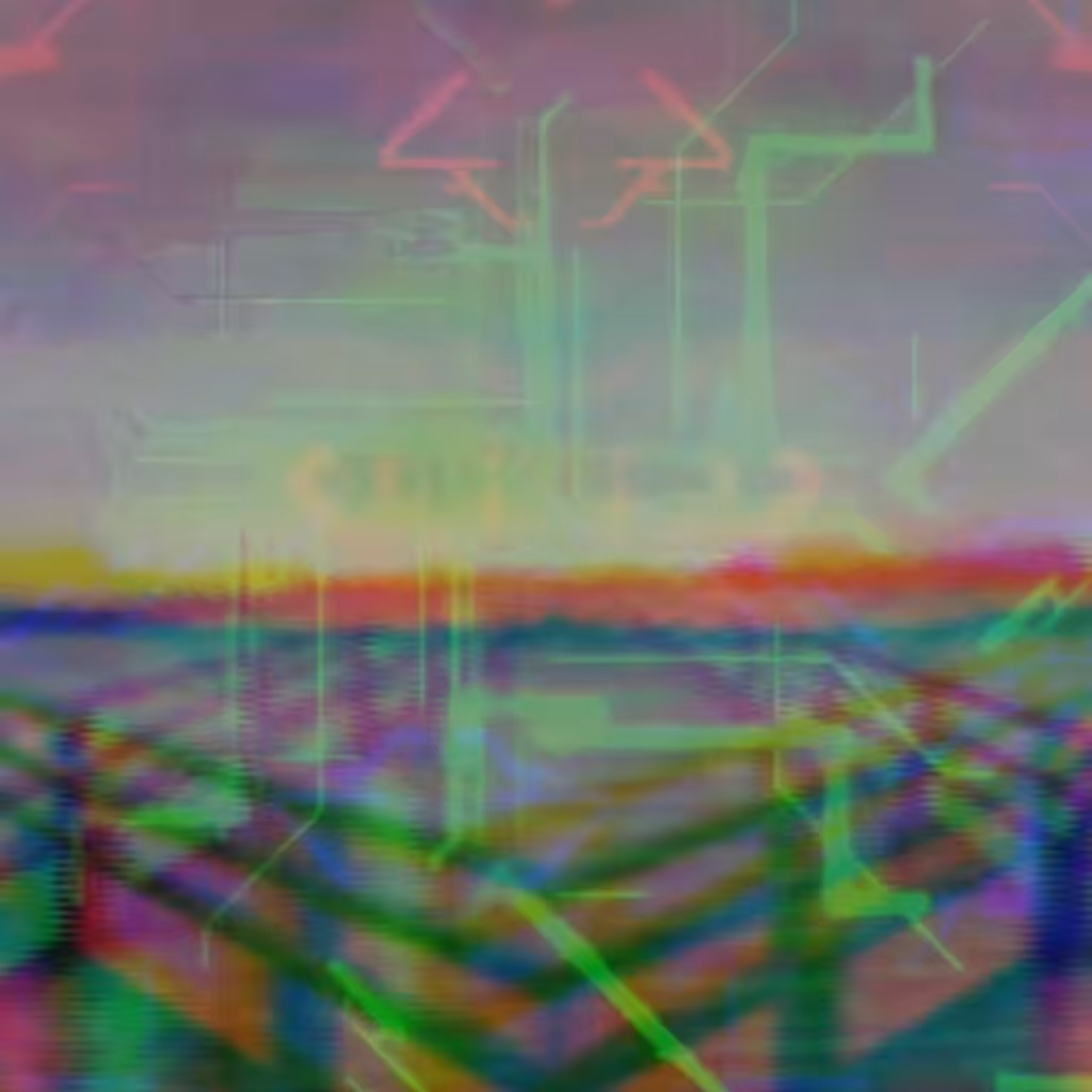 The Watercolor Corruption: Pier Horizon Glitch