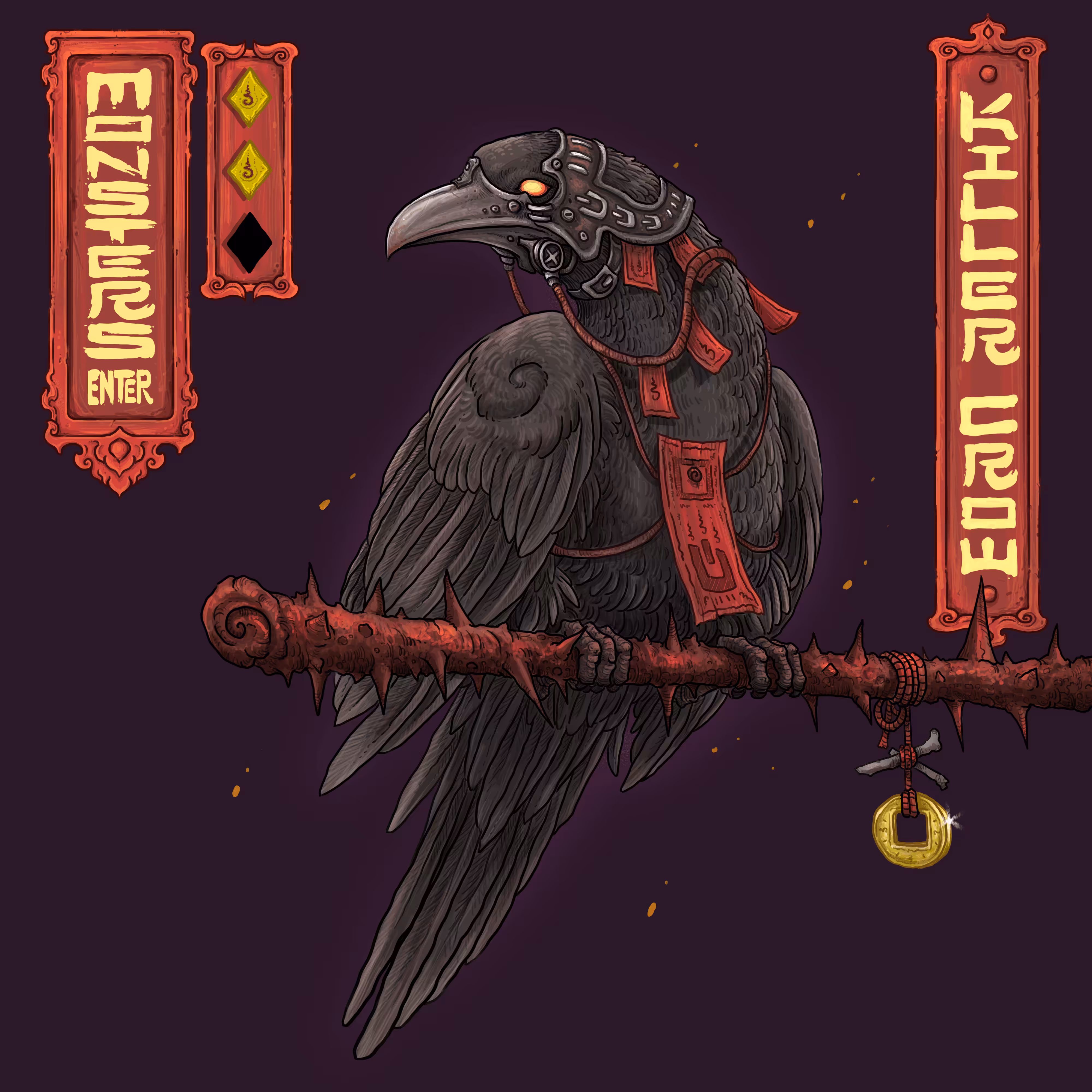 MONSTERS ENTER #014 - Killer crow [R]