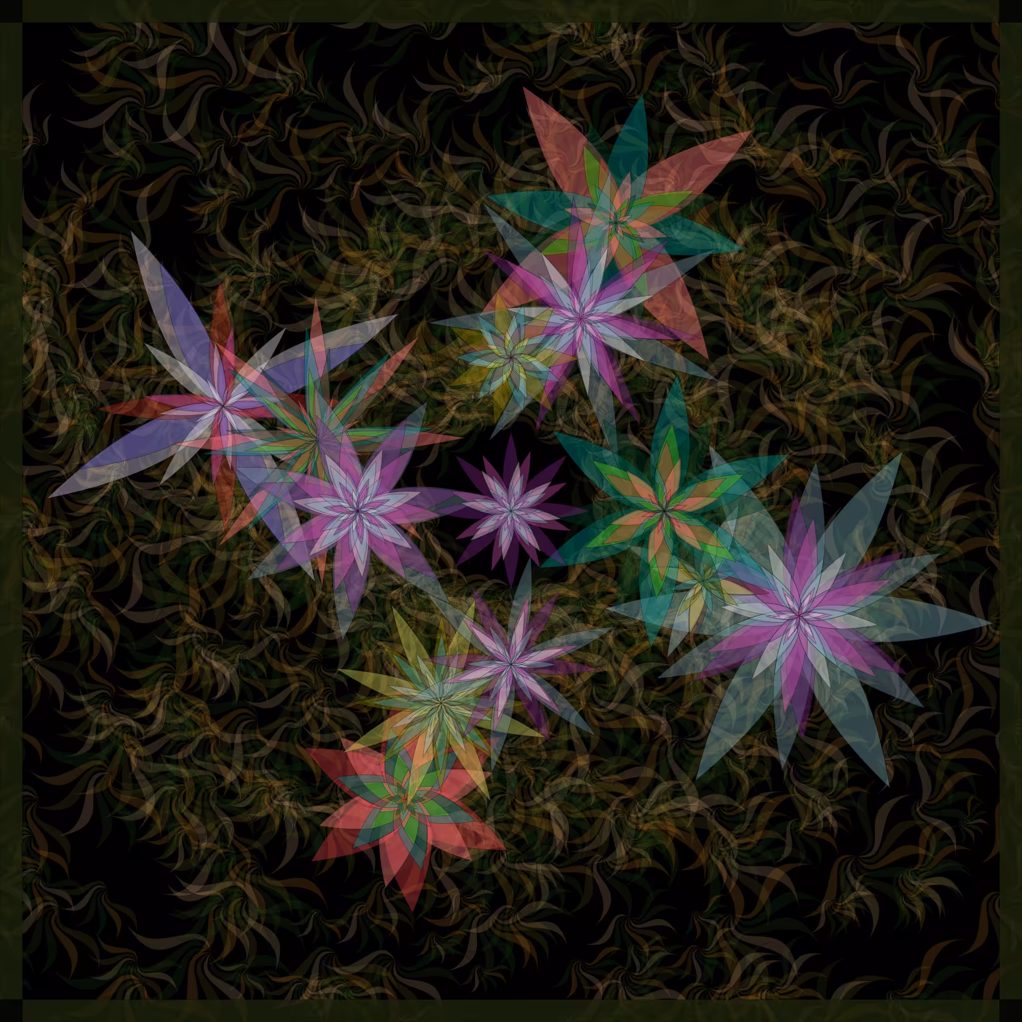 Bezier Garden #45