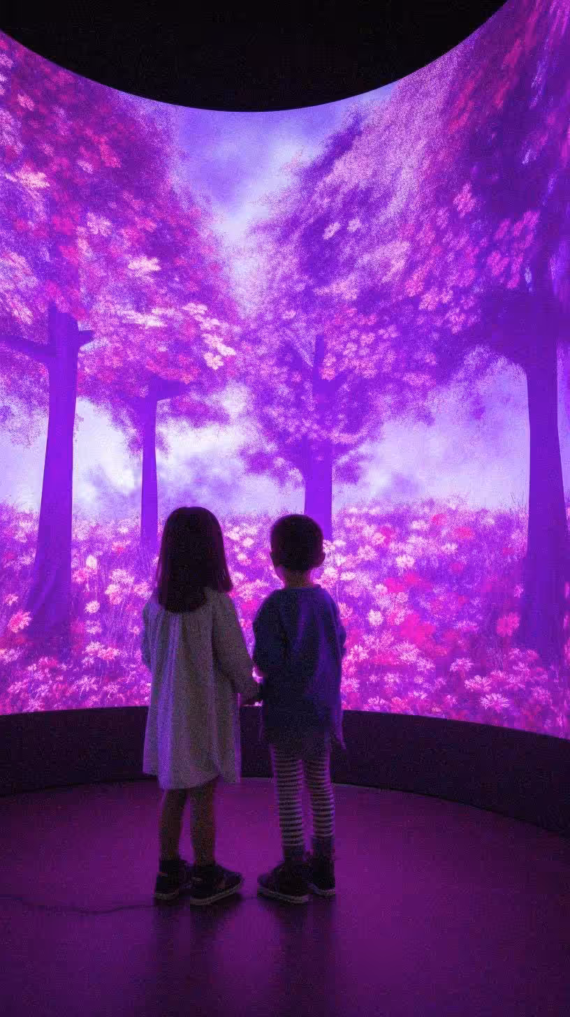 🟣 Purple Valley Immersive Exhibition
