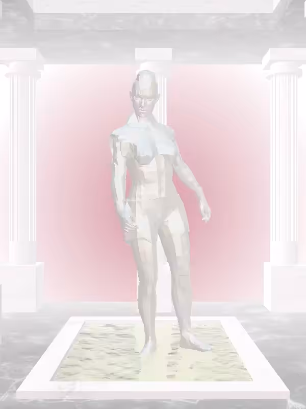HeavenComputer: The Fragmented Drunk Silver Haze Woman #2611