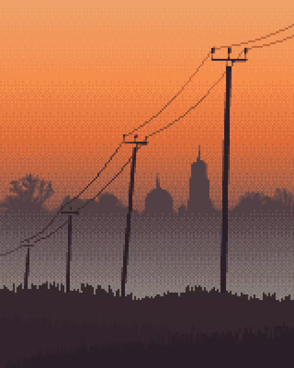 Evening fog
