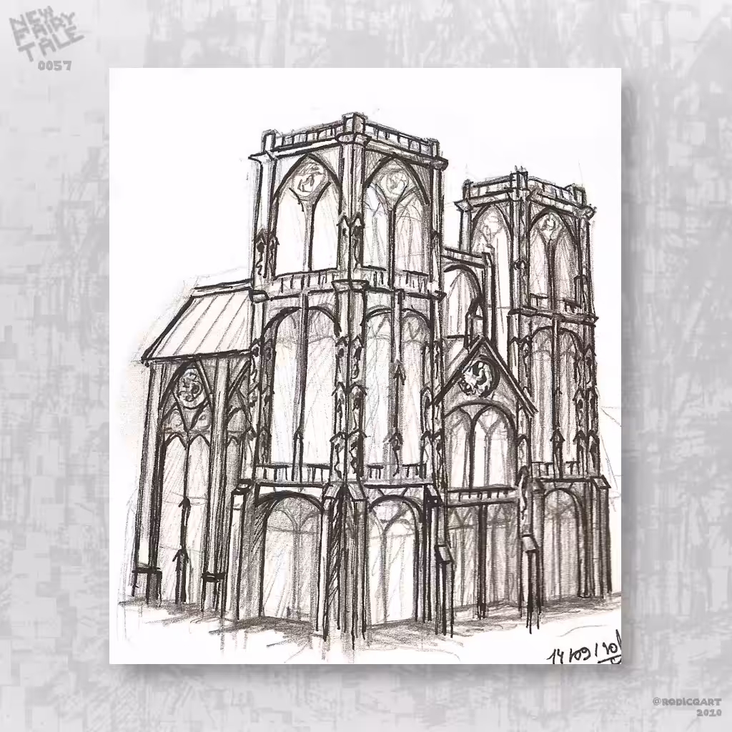Cathedral in Sketchbook 0057
