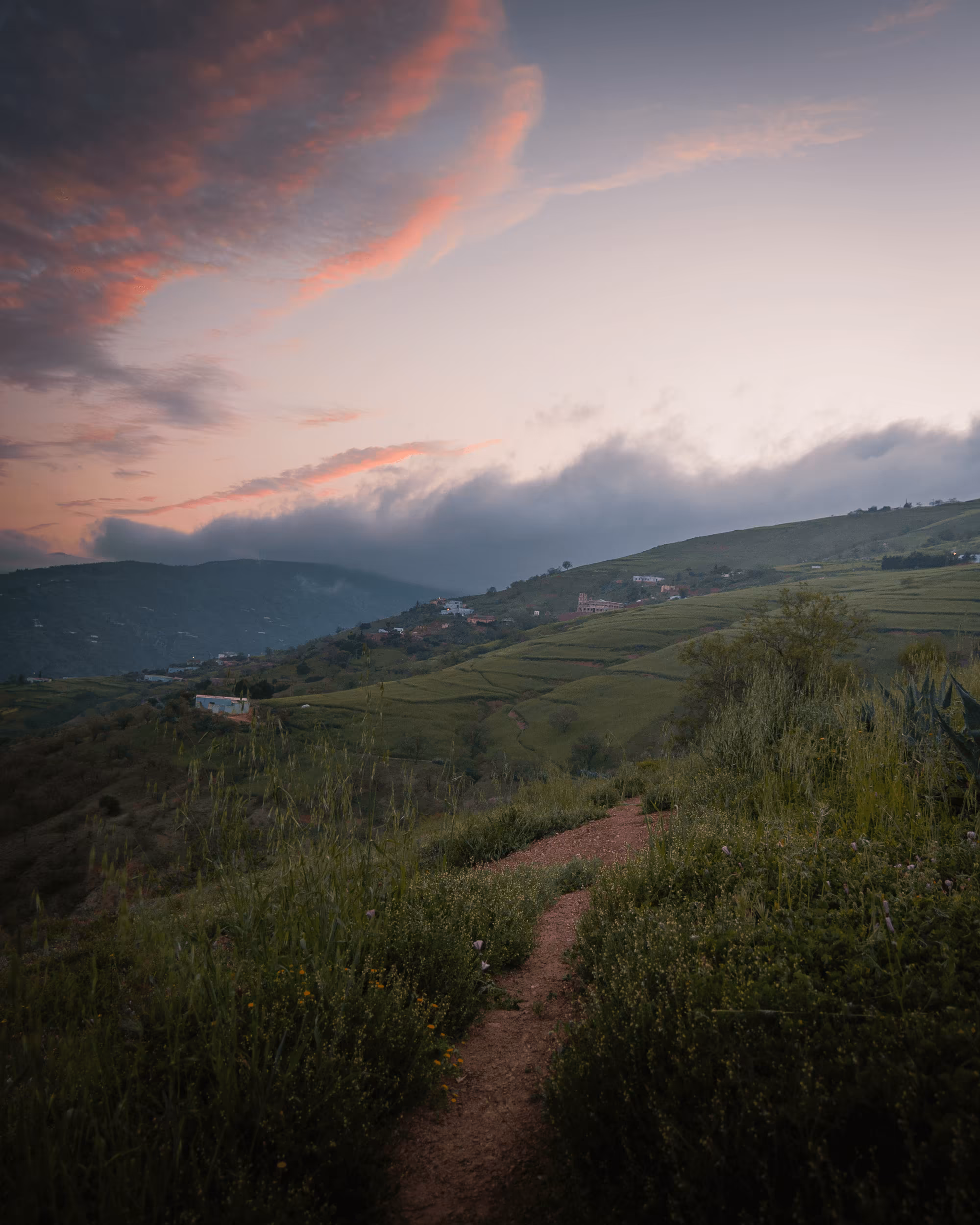 Beautiful nature: The end of the day
