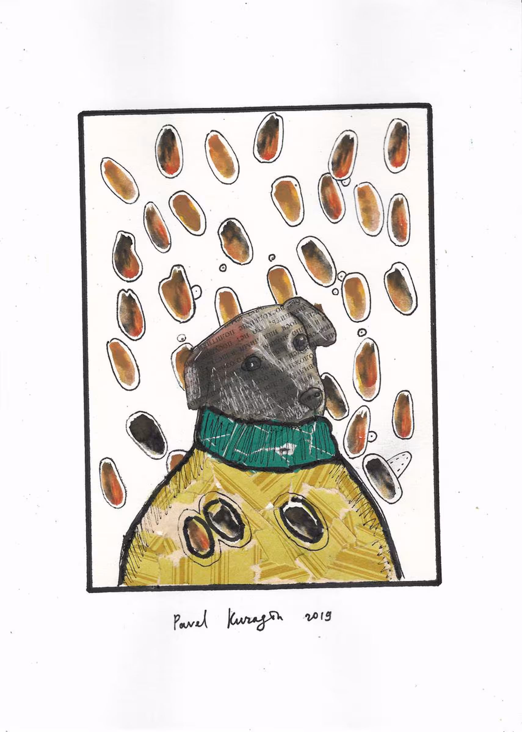 Strange pieces. Open Edition: Aristocratic dog #20