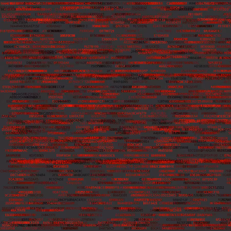 Painting by Random Hexadecimal Numbers #1