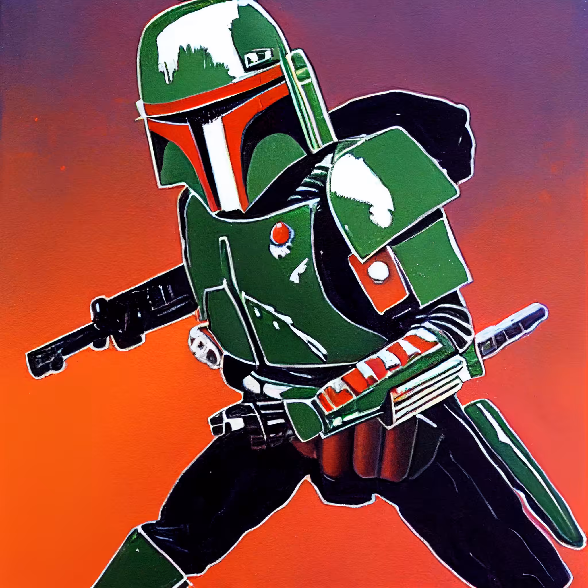 FAKE ART : BOBA FETT FAN ART 