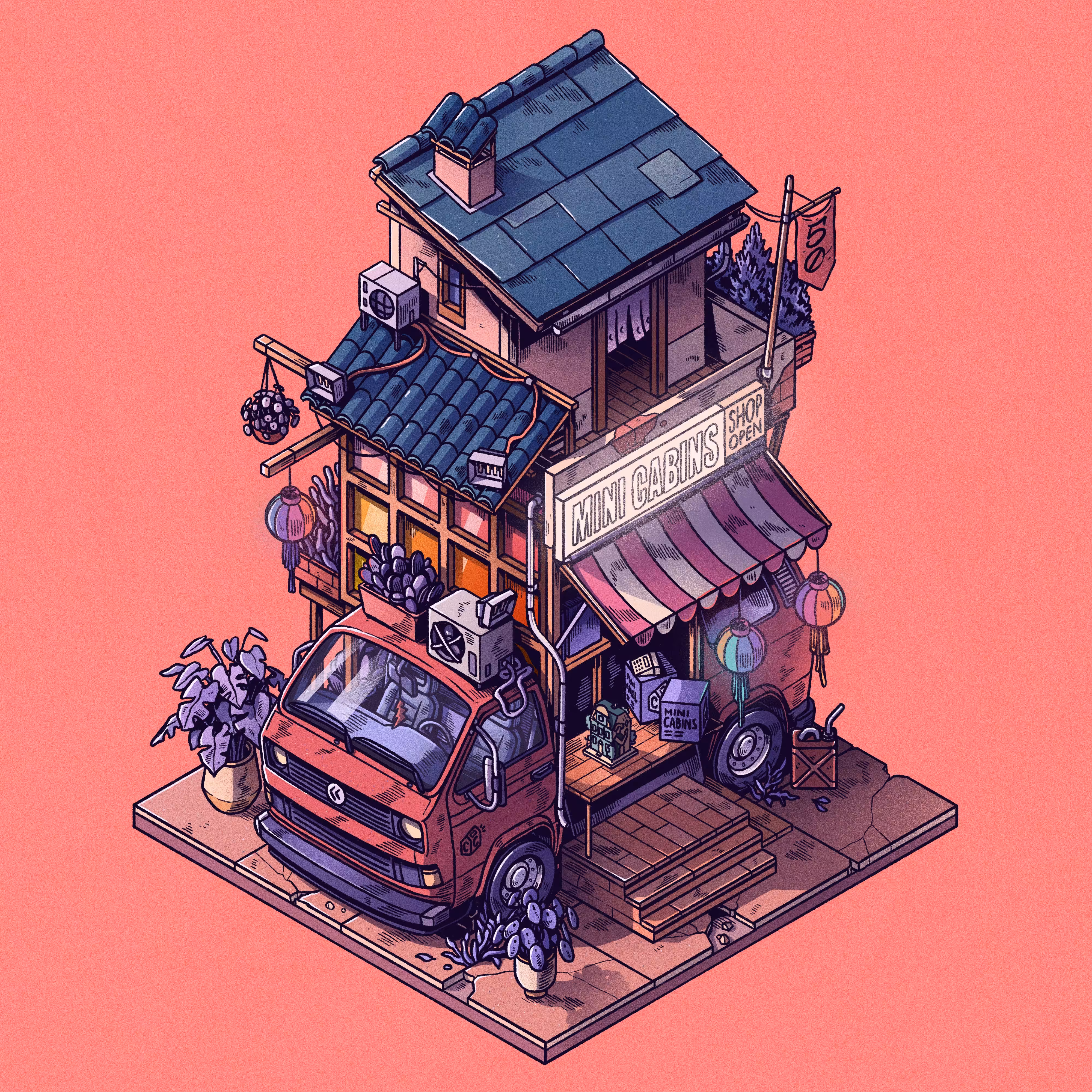 Curious Cabins #50: Caravan #792