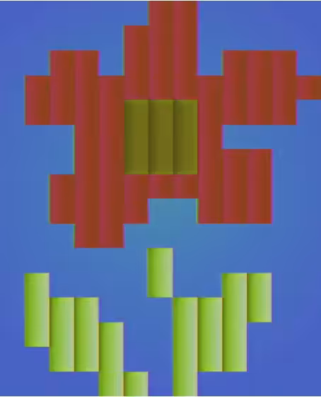 red flower