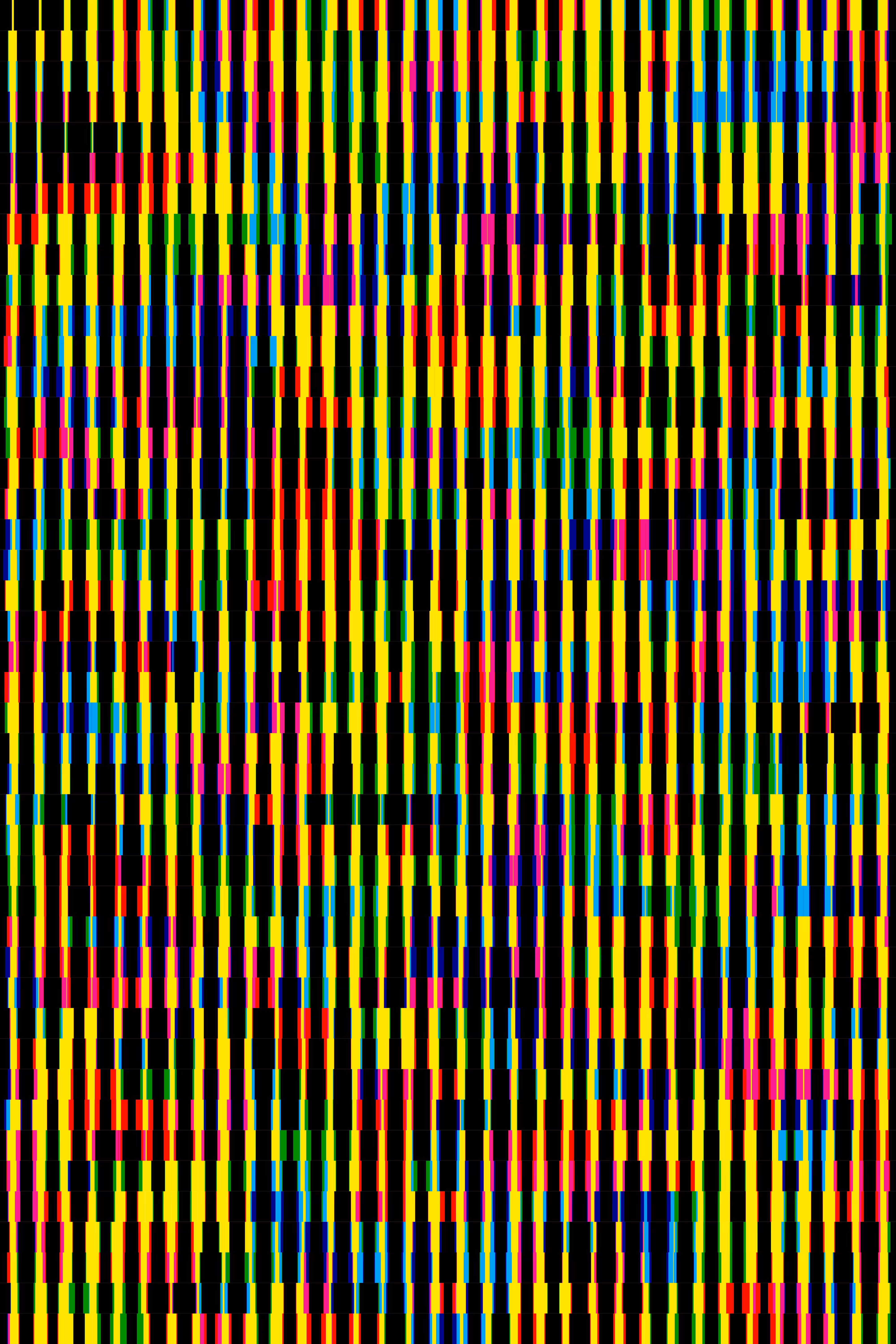 Three lines. Three Colours #14