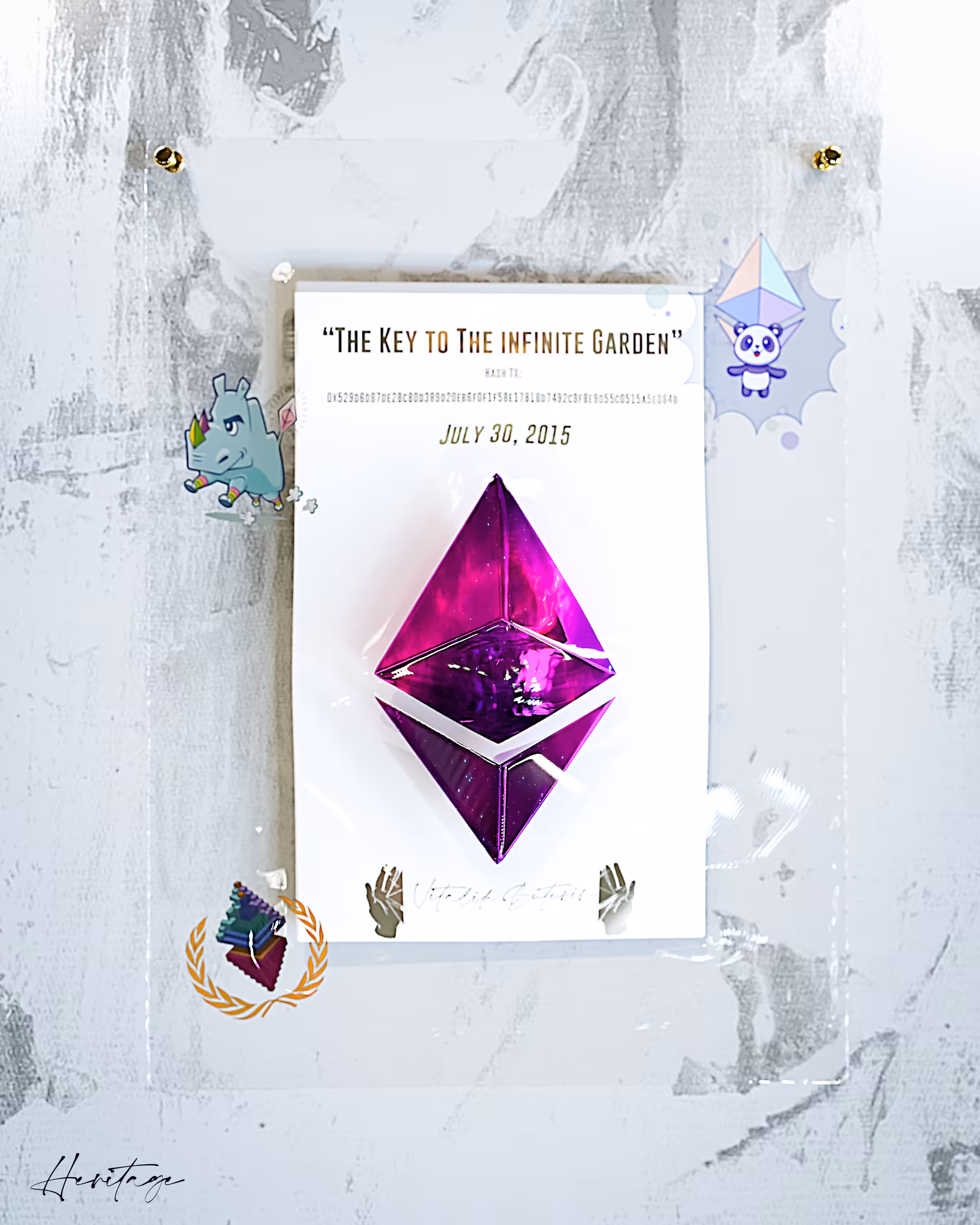 "Infinite gardens key"