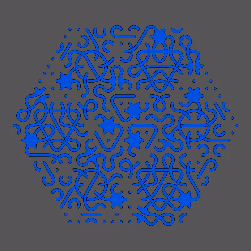 Threefold Symmetry - Dark Variations #132
