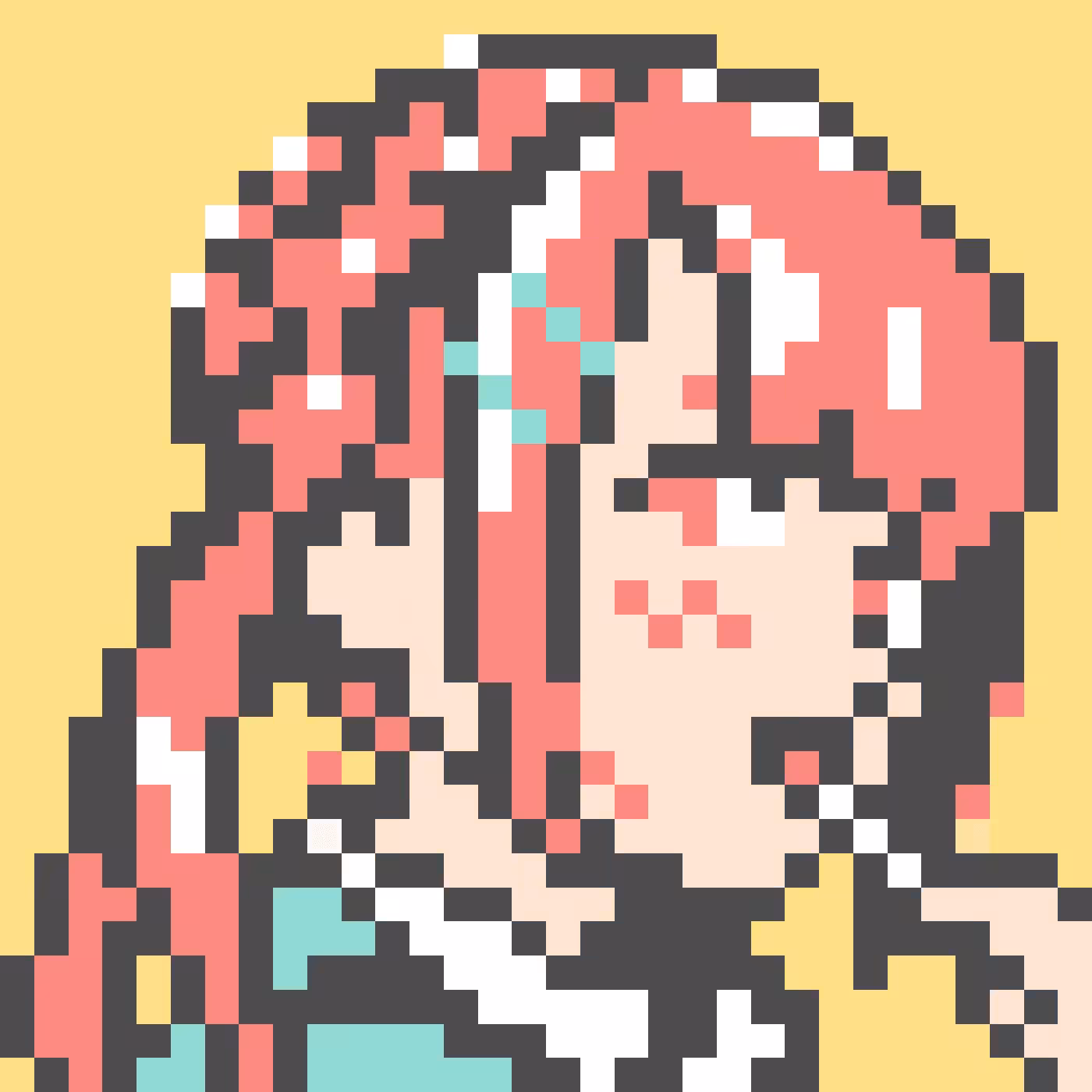 [Not for sale] Nirugame-chan pixel art