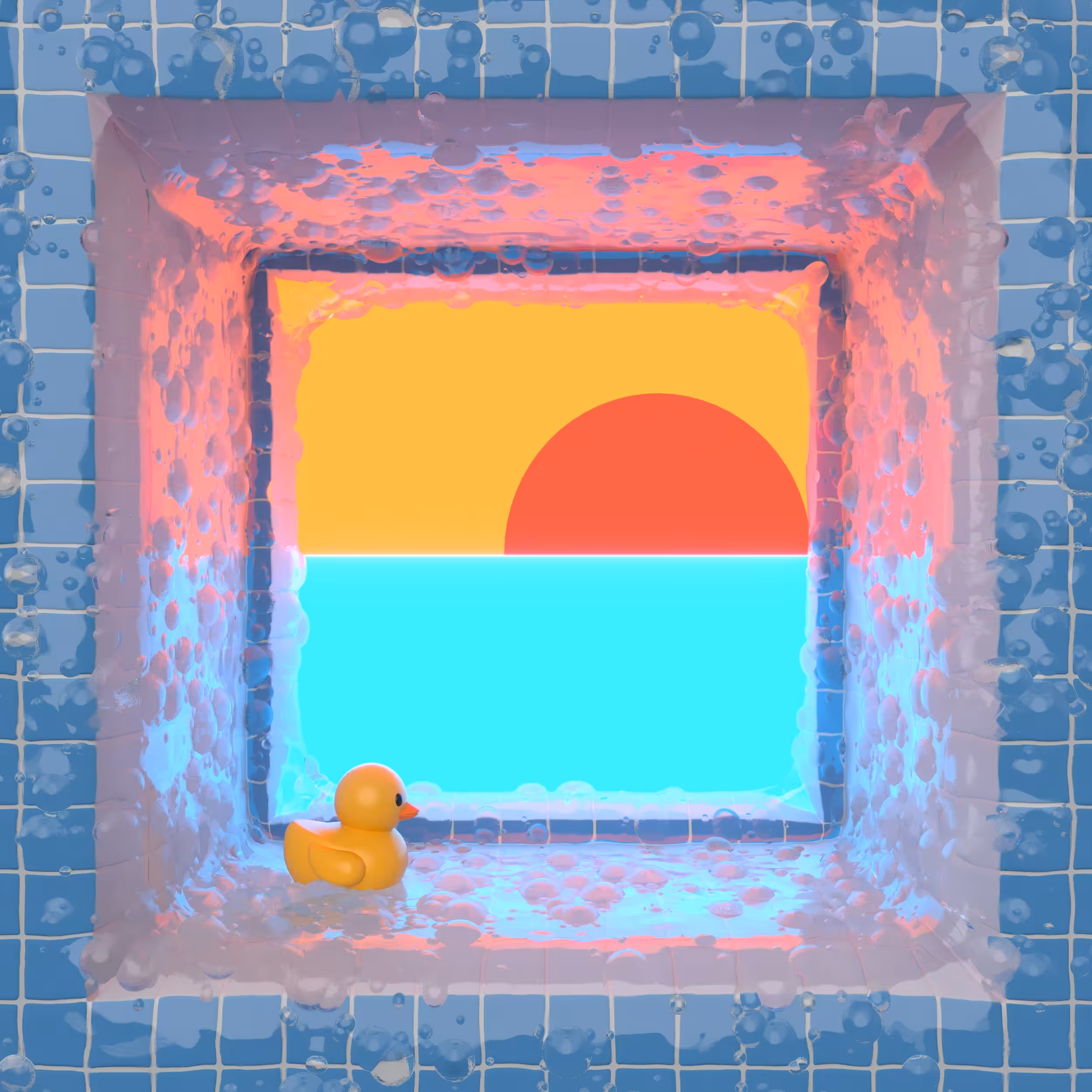 John Karel Window Tribute 03 - SummerBath