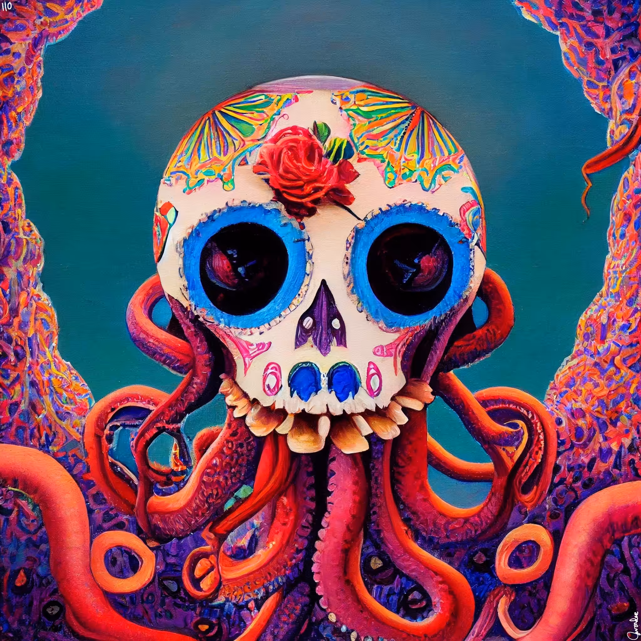 sugar skull #110