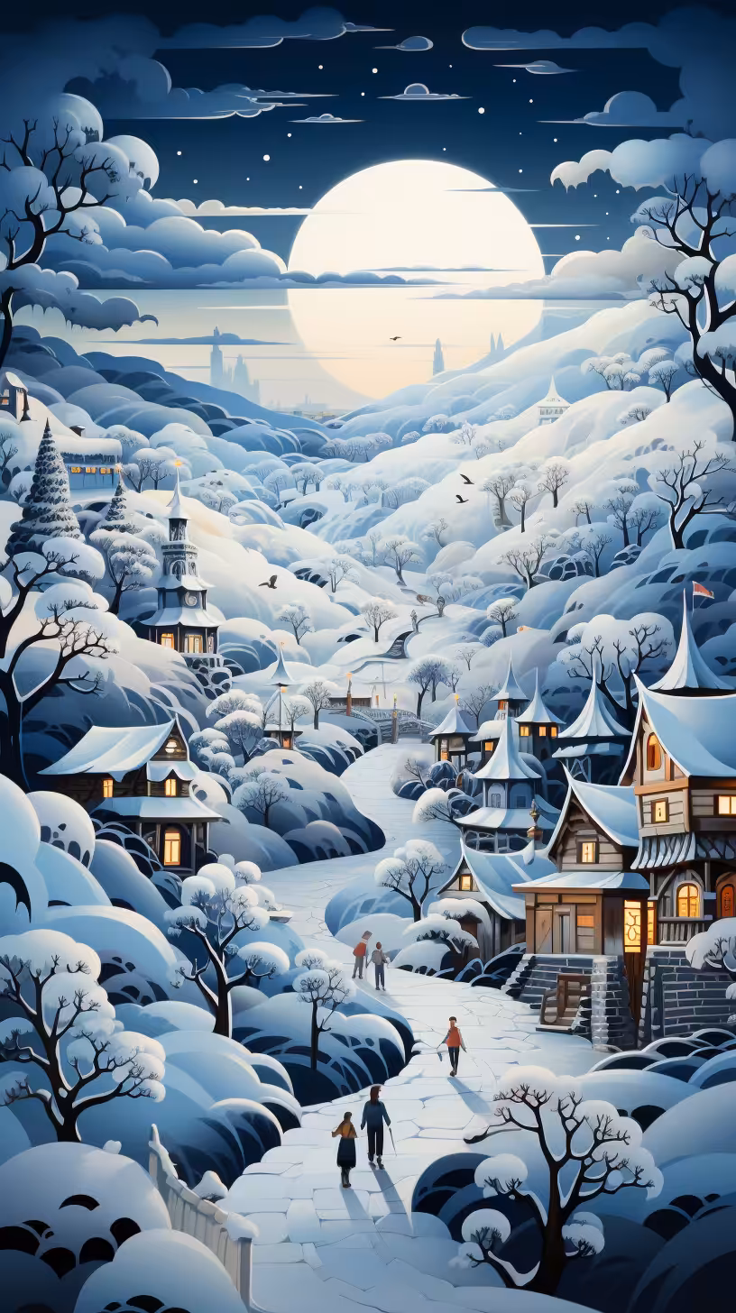 Snowy Town