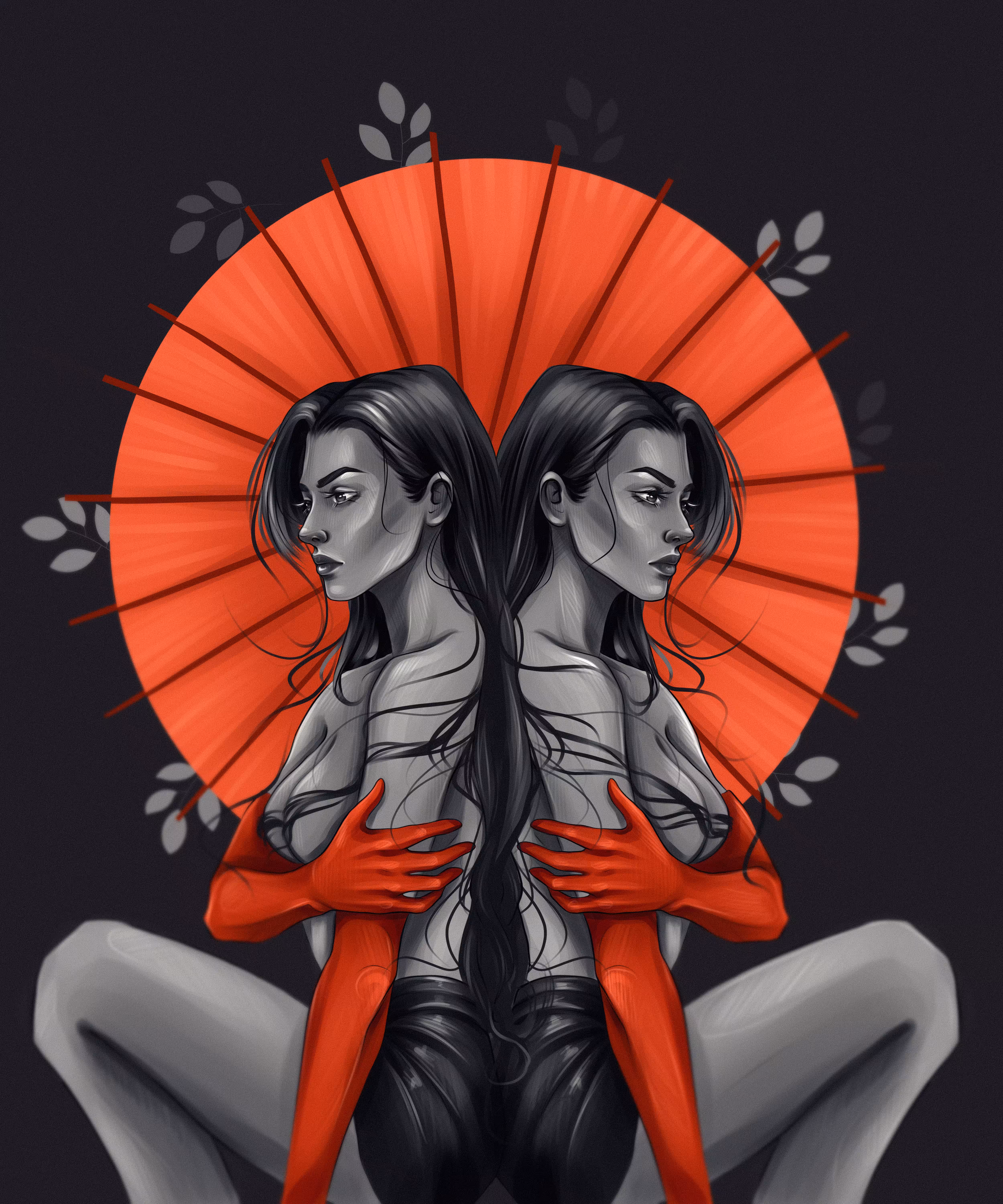 something that touches the depths of your heart: Trapped by reflection