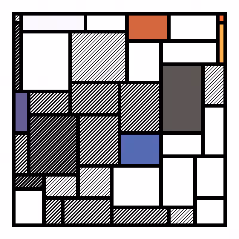 Neo-Mondrianist #10