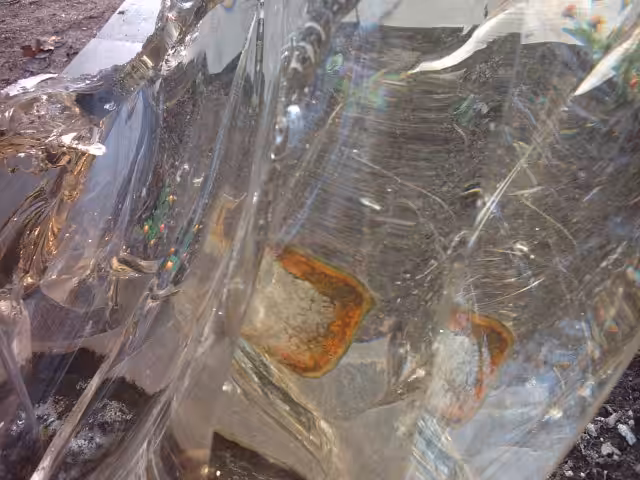See-through Grave