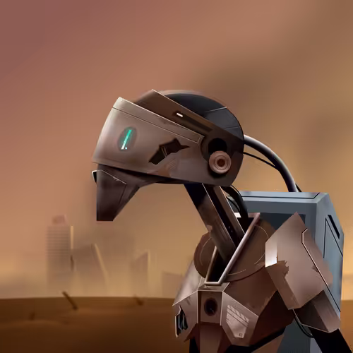 Savage Droids: COMMUNITY Scout Droid B-3771