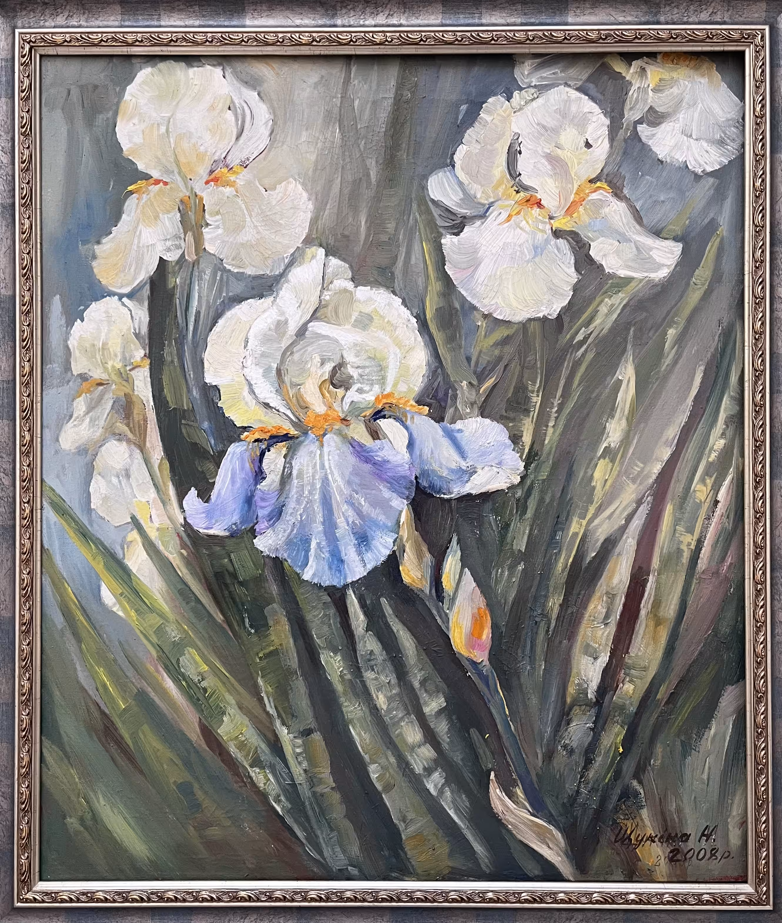 Collection 01: Oil painting / irises