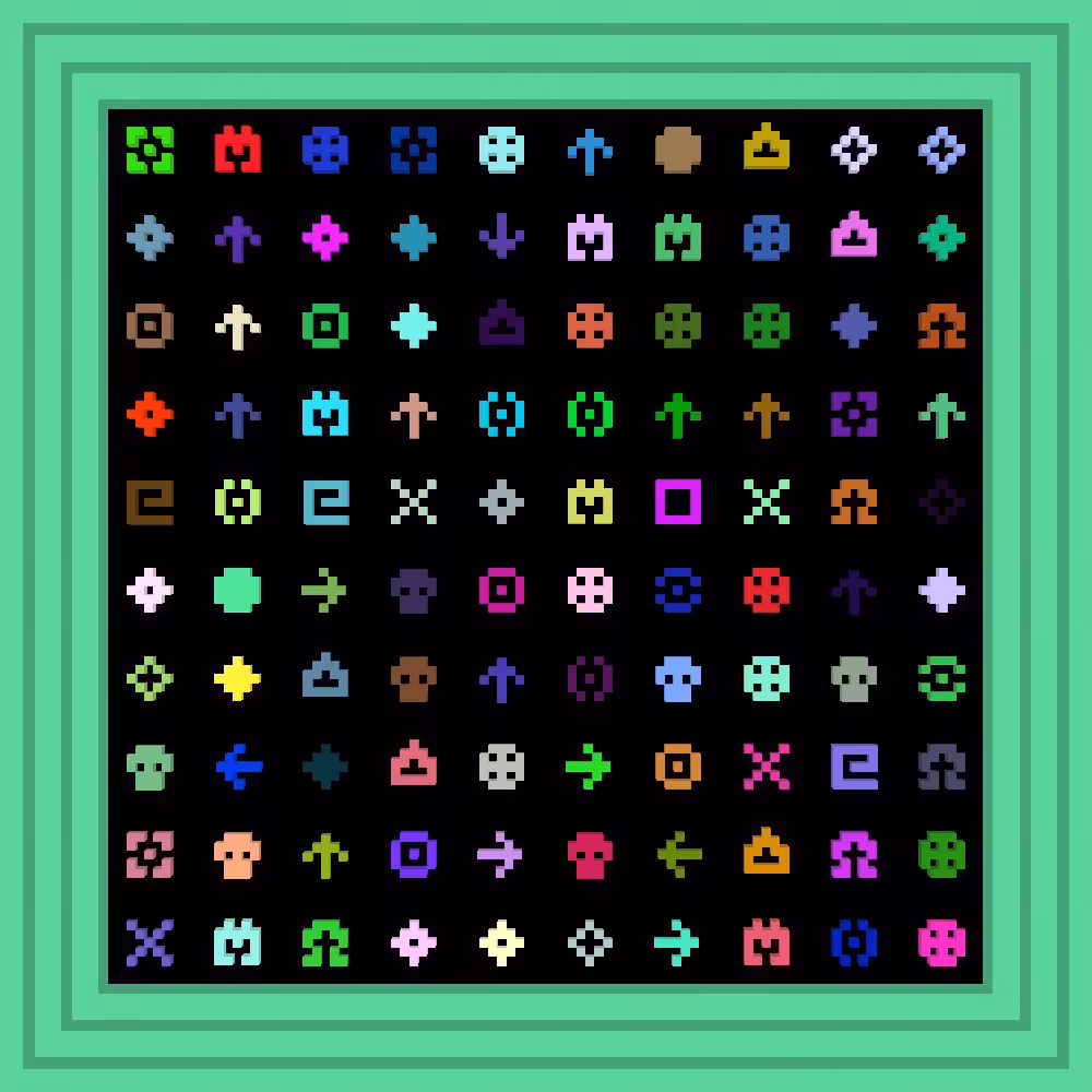 layla :: Procedural Symbols #121/1000