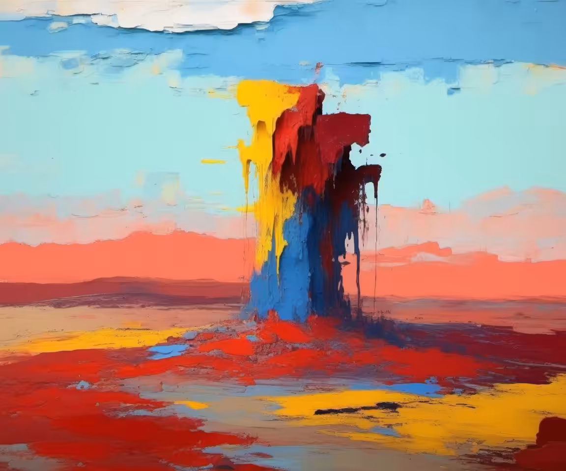 Painted Slabs #17