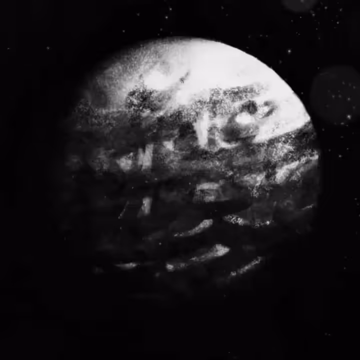 Calligraphic Moon