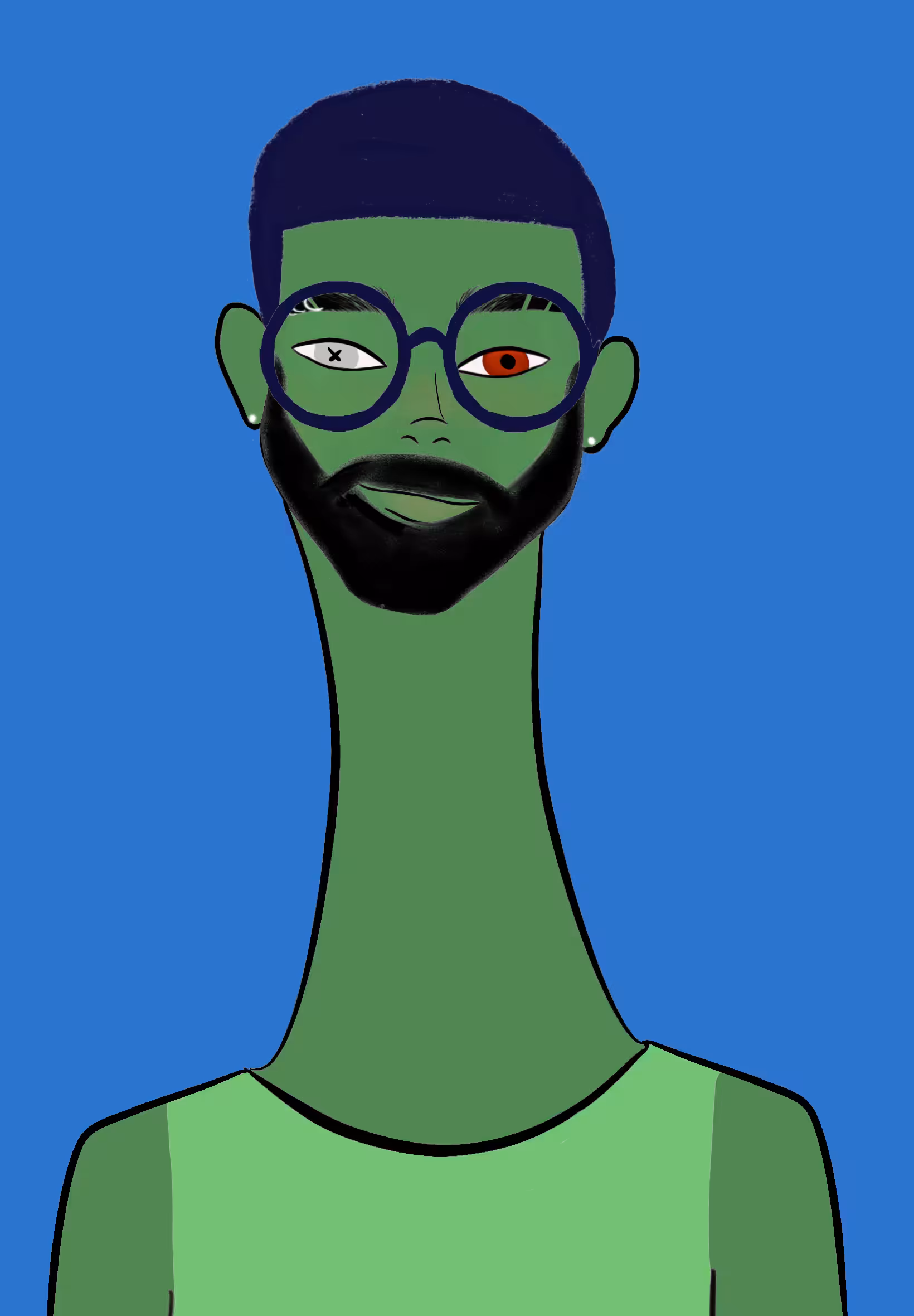 Long Neckie Fellas #1466