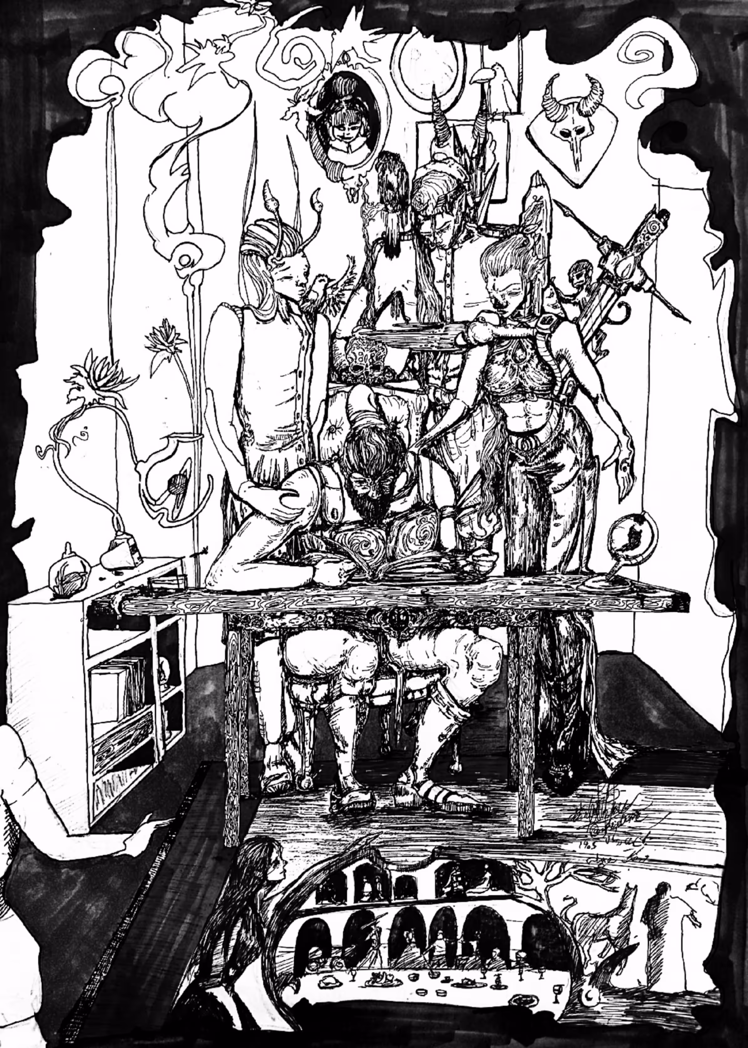 White and black rapid collection: Codex of Silent Architects