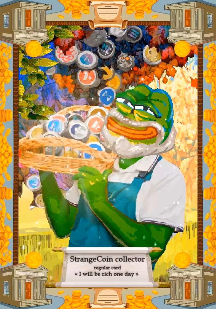 StrangeCoin collector