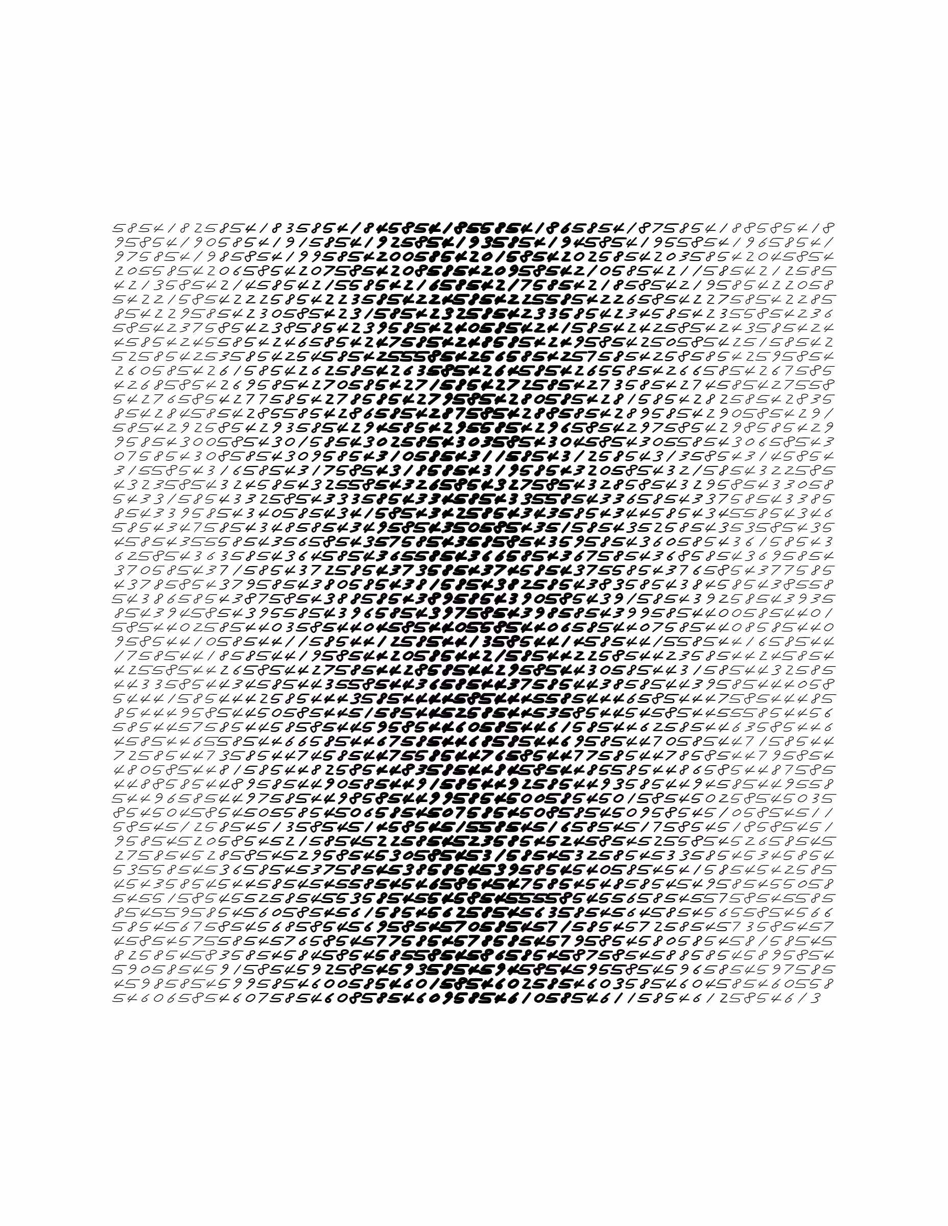 Endless (5,607,250 to Infinity) #840