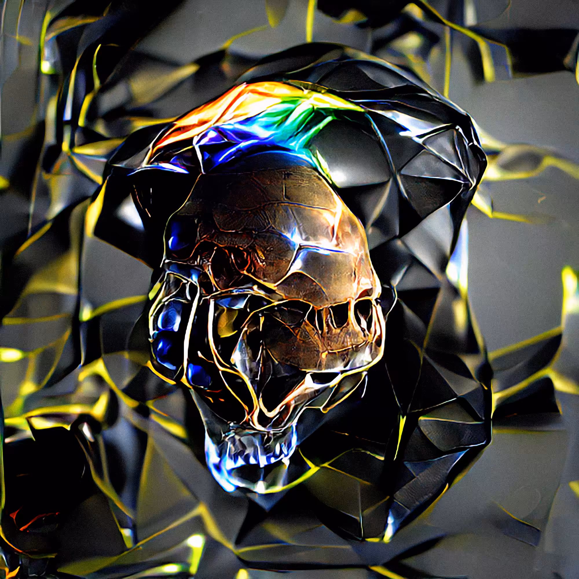 Transhuman Skull 012