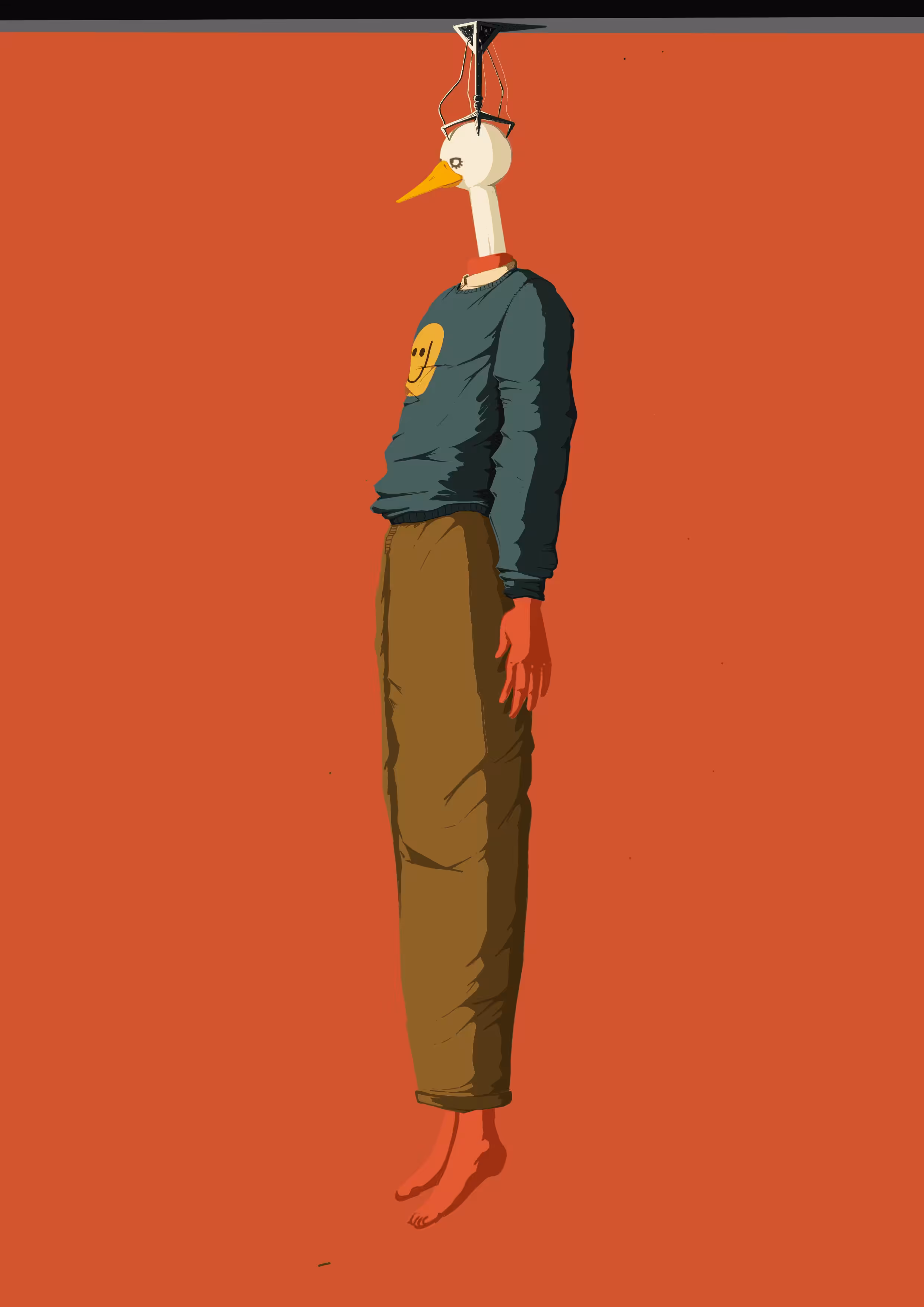Smiling Duck #004
