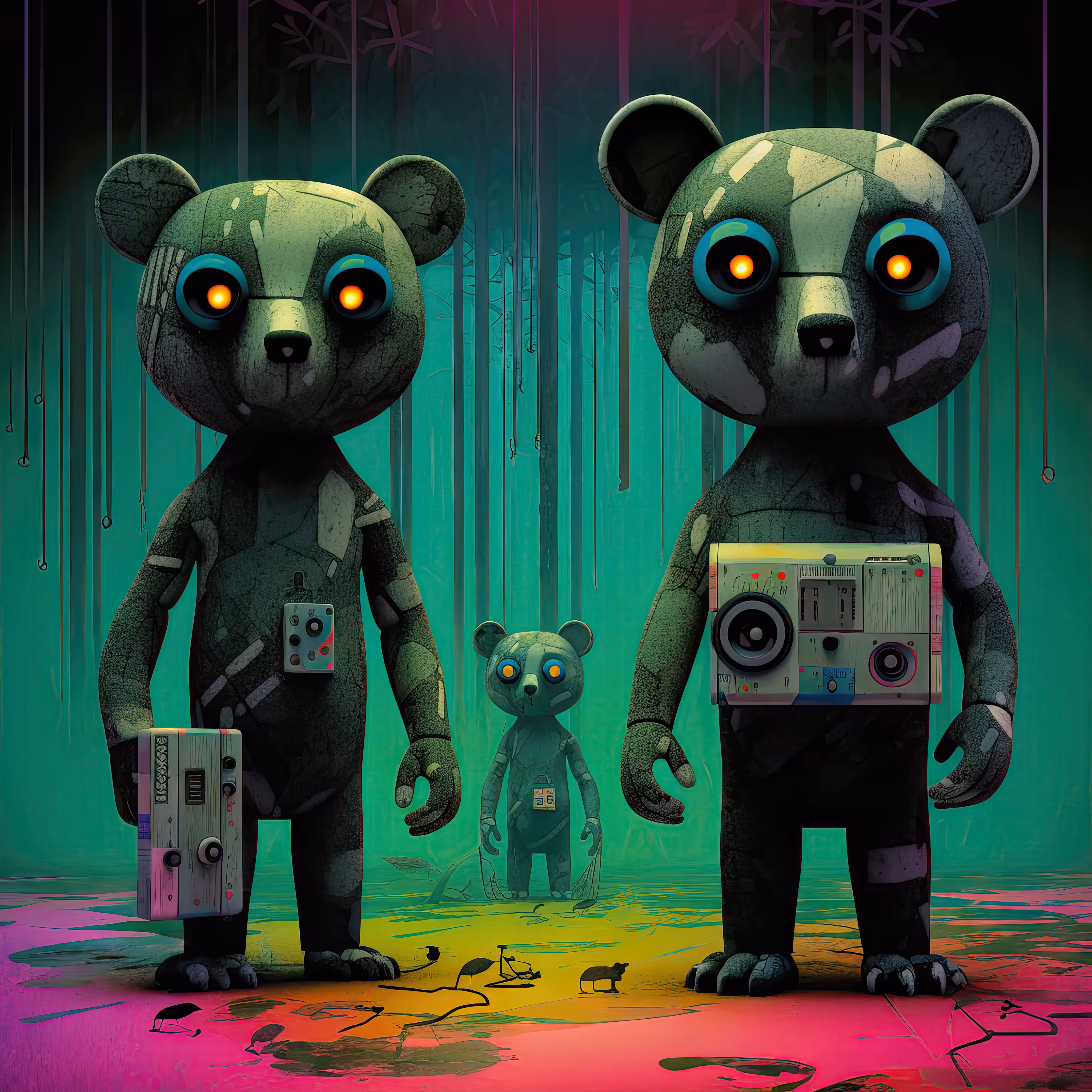 Beary Odd Friends #111