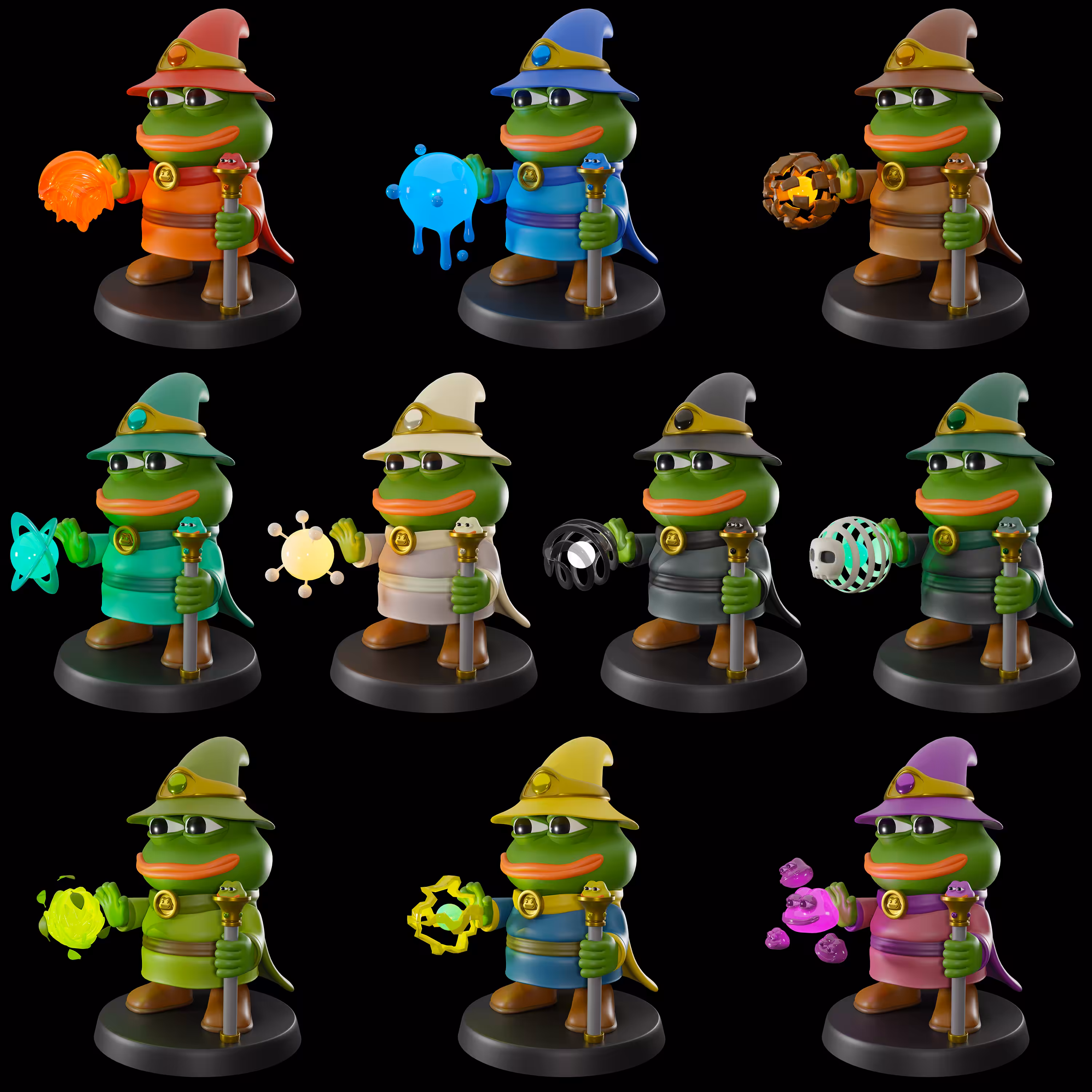 BogToy : Wizard Pepe #2