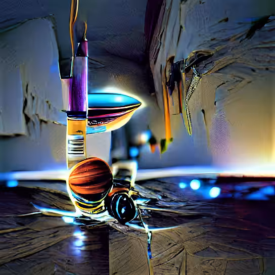 MDR:  Abstract Untitled About a Basketball- MDR 86/100