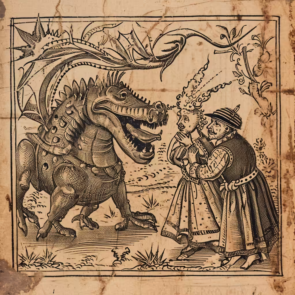 Medieval Mischief: Guardians at the Threshold
