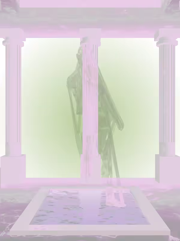 HeavenComputer: The Fading Drunk Faded Gold Woman #411